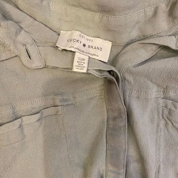 Lucky Brand Button Down Top - Picture 3 of 3